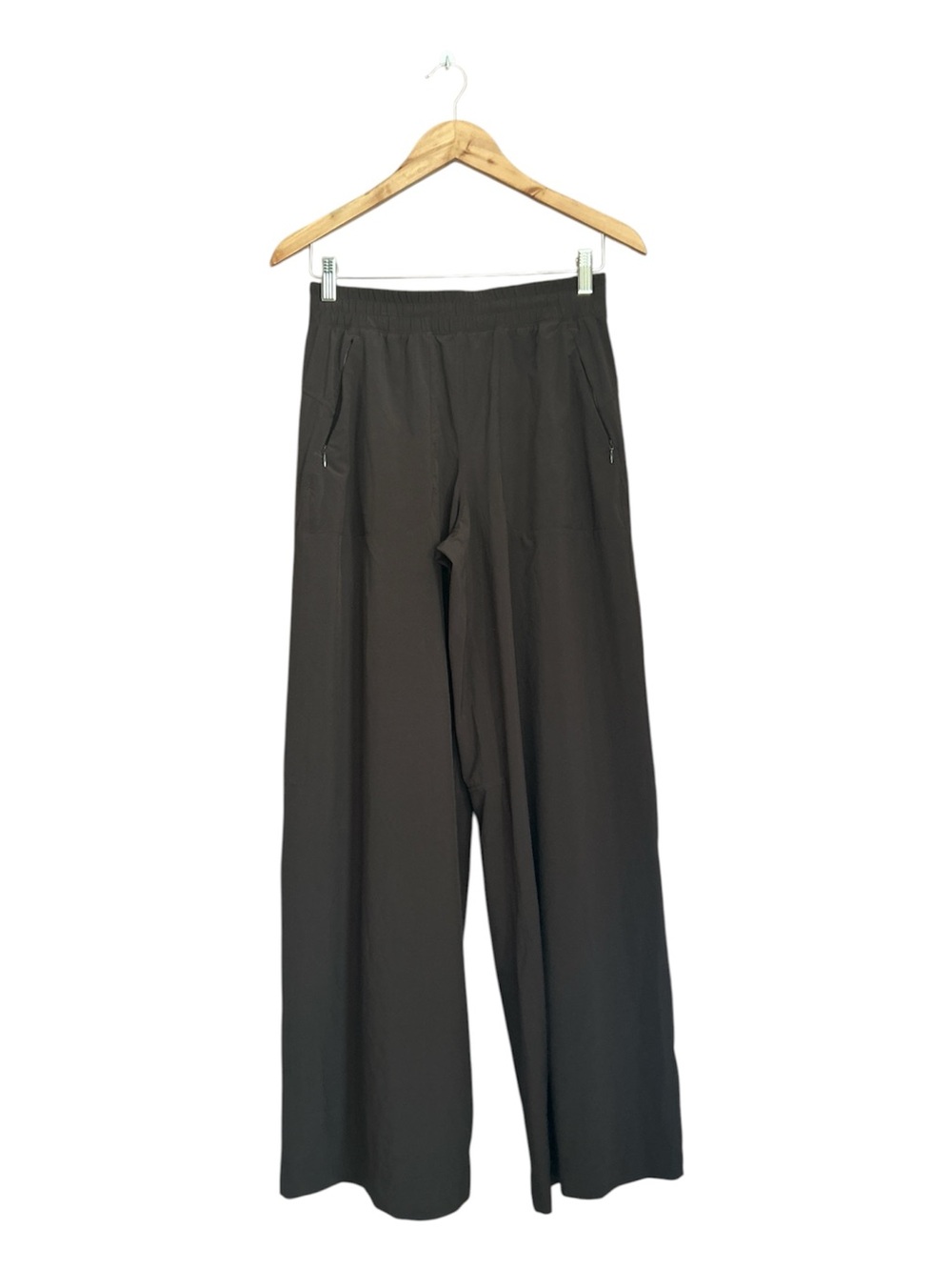 Lululemon Swift Mid Rise Wide Leg Pant Brown Lightweight Size 6 - Picture 2 of 10